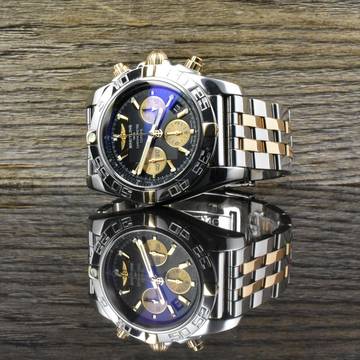  Breitling Chronomat 44 CB011012 Stahl / Roségold - Full Set 2012 