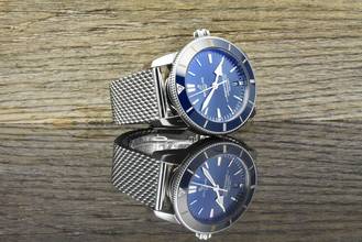 Thumbnail von Breitling Superocean Heritage II B20 Blue Ceramic AB2030 Milanaise - 2019