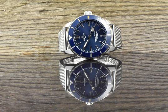  Breitling Superocean Heritage II B20 Blue Ceramic AB2030 Milanaise - 2019 