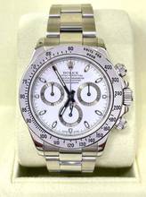 Thumbnail von Rolex Daytona Steel White Dial Full Set with box and papers year 2006 mint Condition