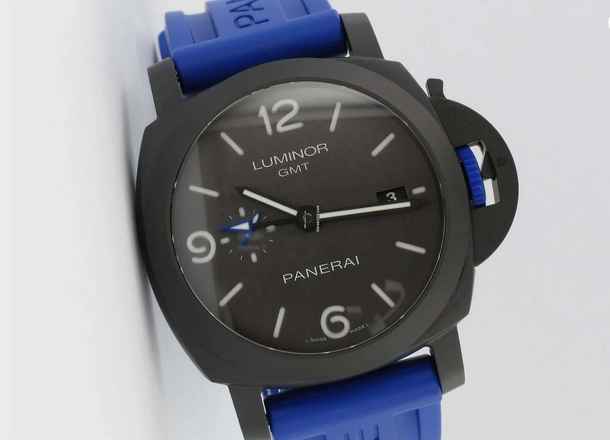  Panerai Luminor Base GMT Bucherer Blue Limited Edition 288 Pieces 