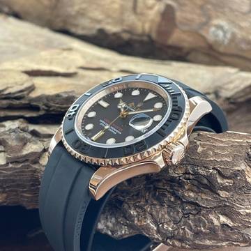  Rolex Yacht-Master 40 Yacht-Master 40 18Kt Roségold - Ref. 116655 Rolex Service Papers 