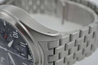 Thumbnail von IWC Fliegeruhr Chronograph Fliegerchronograph Pilot Chronograph 3717 IW3717 IWC Service 04/2026