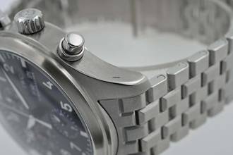 Thumbnail von IWC Pilot Saat Chronograph Pilot Chronograph 3717 IW3717 IWC Servis 04/2026