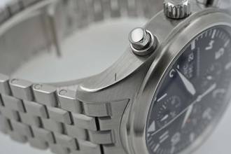 Thumbnail von IWC Fliegeruhr Chronograph Fliegerchronograph Pilot Chronograph 3717 IW3717 IWC Service 04/2026