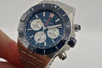 Thumbnail von Breitling Chronomat Super Chronomat 44 B01 AB0136161C1A1 Blue Dial