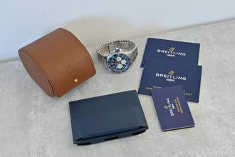 Thumbnail von Breitling Chronomat Super Chronomat 44 B01 AB0136161C1A1 Blue Dial