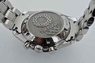 Thumbnail von Omega Speedmaster Professional Moonwatch Tokyo 2020 blue Limited 52230423003001