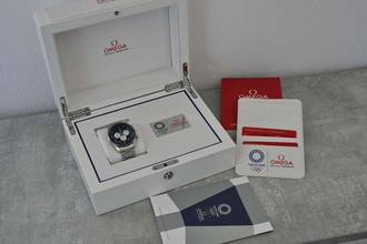 Thumbnail von Omega Speedmaster Professional Moonwatch Tokyo 2020 blue Limited 52230423003001