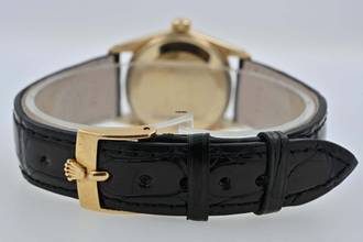 Thumbnail von Rolex Datejust 31 14k Yellow Gold Silver Dial 6827