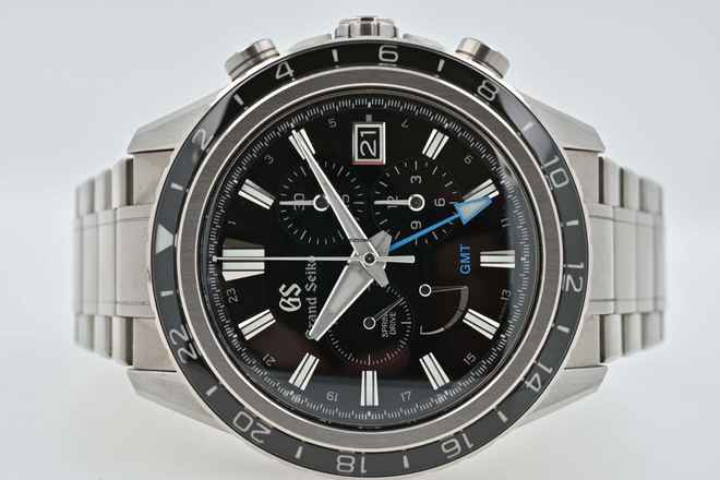  Seiko GS Grand Seiko Spring Drive Chronograph SBGC251 GMT Power Reserve 