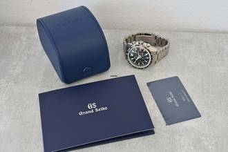 Thumbnail von Seiko GS Grand Seiko Spring Drive Chronograph SBGC251 GMT Power Reserve