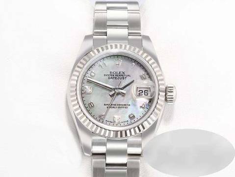 Rolex Lady-Datejust Stahl Weissgold 750 179174 2016 Lc100 Goldust Diamanten Stainless Steel 18kt White Gold Oyster-band Chronometer