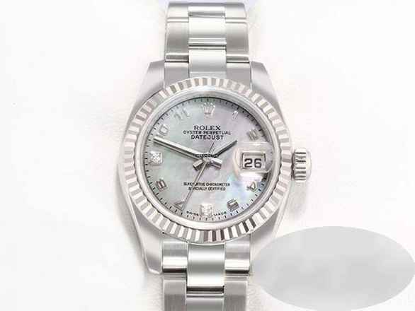  Rolex Lady-Datejust Stahl Weissgold 750 179174 2016 Lc100 Goldust Diamanten Stainless Steel 18kt White Gold Oyster-band Chronometer 