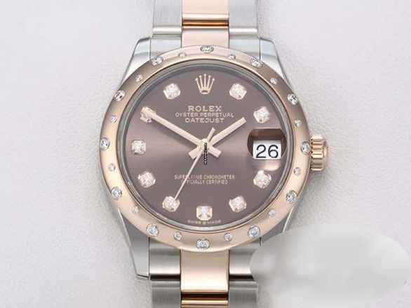  Rolex Datejust 31 278341rbr 2020 Stahl Rosegold 750 Diamanten Gold 