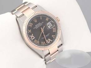 Thumbnail von Rolex Datejust 36 126231 2025 Stahl Rosegold 750 Diamanten Automatik Gold