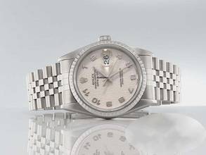 Thumbnail von Rolex Datejust 36 36mm 16220 Edelstahl Automatik Herren Damen Stahl