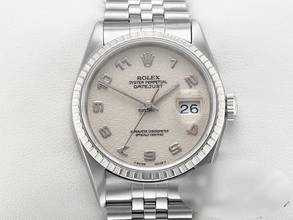 Thumbnail von Rolex Datejust 36 36mm 16220 Edelstahl Automatik Herren Damen Stahl Stainless Steel Jubilé-band Chronometer Oyster