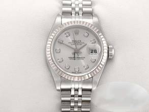 Thumbnail von Rolex Lady-Datejust Stahl Weissgold 750 Diamanten 2003 Automatik Stainless Steel 18kt White Gold Damen Jubilé-band Chronometer Oyster