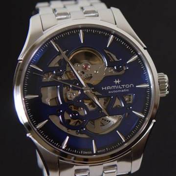 Hamilton Jazzmaster Skeleton Auto NEW FULL SET