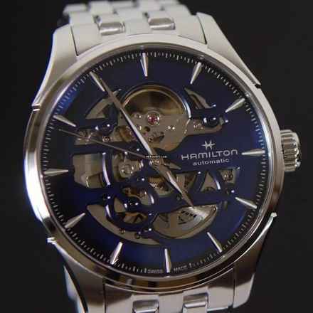  Hamilton Jazzmaster Skeleton Auto NEW FULL SET 