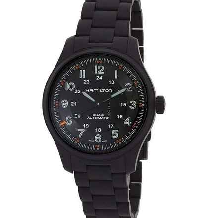  Hamilton Khaki Field Auto Black NEW FULL SET 