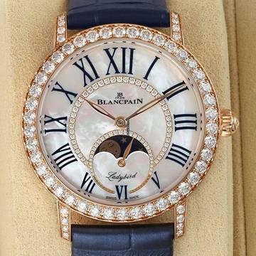 Blancpain Villeret Ladybird Colors Phases of the Moon NEW FULL SET