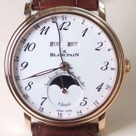  Blancpain Villeret Quantième Complet 8 Jours Villeret NEW FULL SET 
