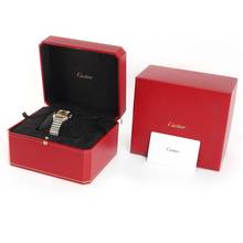 Thumbnail von Cartier Santos Small Stahl Gold Silber Zifferblatt 99,9% NEU