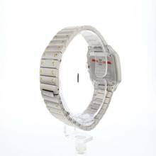 Thumbnail von Cartier Santos Small Stahl Gold Silber Zifferblatt 99,9% NEU