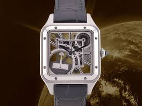 Thumbnail von Cartier Santos Dumont Skeleton Large Micro-rotor Yeni 2024