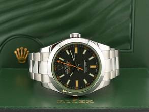Thumbnail von Rolex Milgauss 116400gv Wie Neu 2009 - Komplettset