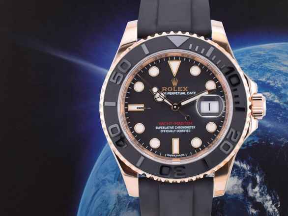 Rolex Yacht-Master 40 116655 Roségold Wie neu Vollständiges Set 2017