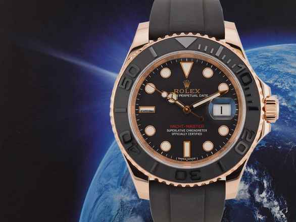 Rolex Yacht-Master 40 116655 Roségold Wie neu Vollständiges Set 2016