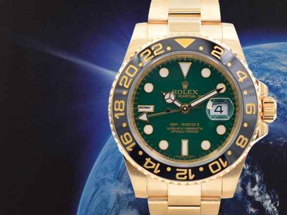 Rolex GMT-Master II 116718ln Grün 2011 - Komplettset