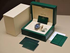 Thumbnail von Rolex Daytona Cosmograph Daytona 116509 White Gold Blue Dial - Like New Full Set 2022