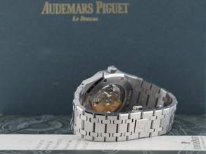 Thumbnail von Audemars Piguet Royal Oak Selfwinding 15300st Blau & Weiß Zifferblatt - Wie neu 2010 39mm