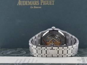 Thumbnail von Audemars Piguet Royal Oak Selfwinding 15300st Blau & Weiß Zifferblatt - Wie neu 2010 39mm