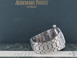 Thumbnail von Audemars Piguet Royal Oak Selfwinding 15300st Blau & Weiß Zifferblatt - Wie neu 2010 39mm