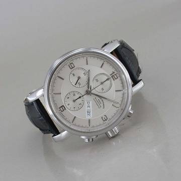  Mühle Glashütte Teutonia Chronograph Ltd. Edition (500 Stück) Robert Mühle 1 Automatik Ø 42 mm Full Set Top Zustand 