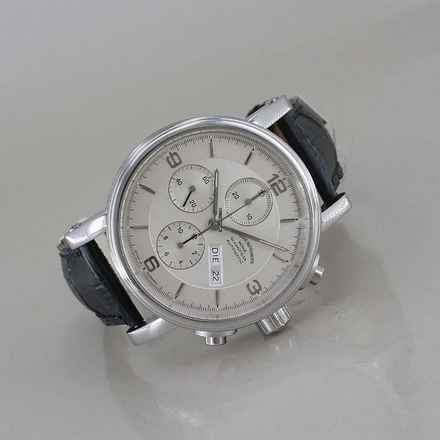  Mühle Glashütte Teutonia Chronograph Ltd. Edition (500 Stück) Robert Mühle 1 Automatik Ø 42 mm Full Set Top Zustand 