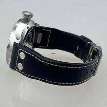Thumbnail von IWC Große Fliegeruhr Big Pilot's Watch 43 EK 03/2022 Stahl ZB blau Lederband blau mit EasX-Change-System Full Set sehr gepflegter Originalzustand (nicht poliert)