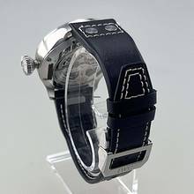 Thumbnail von IWC Große Fliegeruhr Big Pilot's Watch 43 EK 03/2022 Stahl ZB blau Lederband blau mit EasX-Change-System Full Set sehr gepflegter Originalzustand (nicht poliert)