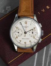 Thumbnail von Universal Genève OVERSIZE VINTAGE VERY RARE MEDICO-COMPAX CHRONOGRAPH MINT