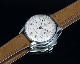 Thumbnail von Universal Genève OVERSIZE VINTAGE VERY RARE MEDICO-COMPAX CHRONOGRAPH MINT