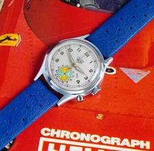 Thumbnail von Heuer MINT AND VERY RARE EARLY 50'S HEUER SOLUNAR TIDE WATCH