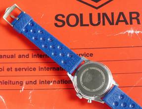 Thumbnail von Heuer MINT AND VERY RARE EARLY 50'S HEUER SOLUNAR TIDE WATCH