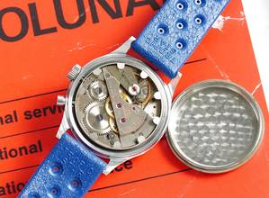 Thumbnail von Heuer MINT AND VERY RARE EARLY 50'S HEUER SOLUNAR TIDE WATCH