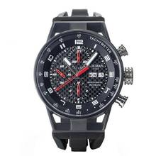 Thumbnail von Locman Montecristo Italy Herrenuhr Limited Edition Montecristo Chrono Automatik schwarz aus Titanium / Stahl und PVD beschichtet Ref. 0516K09S