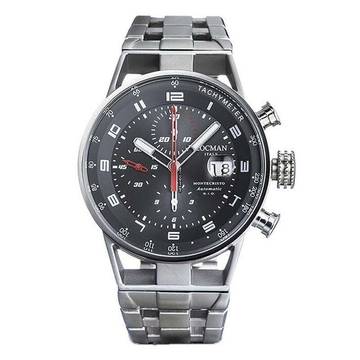 Locman Montecristo Italy Herrenuhr Montecristo Chrono Automatik aus Titanium / Stahl Ref. 0516A07S